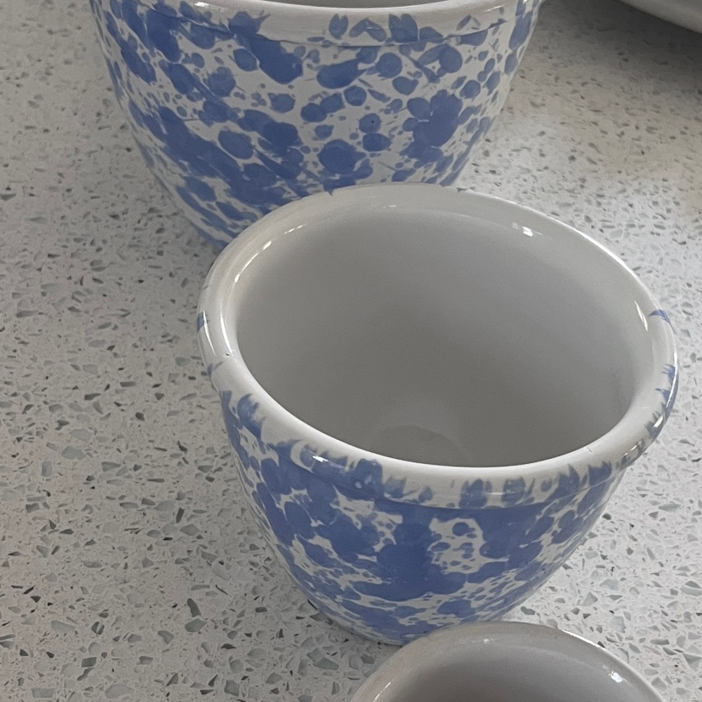 Marbleware mixing Bowl Set- Home Kitchen Pottery